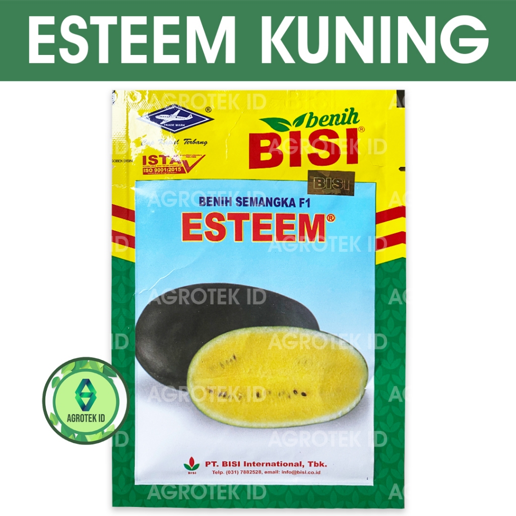 Benih Semangka Kuning ESTEEM 20 gram Cap Kapal Terbang
