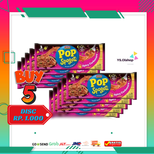 

BARU || Indomie Pop Spageti Spicy Carbonara dan Spicy Bolognese 84 Gr
