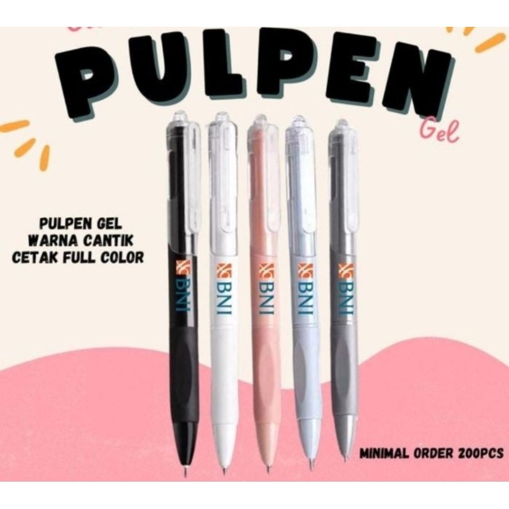 

Pulpen Gel/pulpen cetak caler/pulpen custom