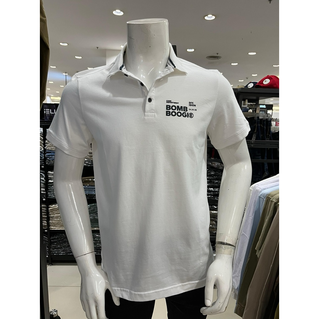POLO SHIRT MERK BOMBBOOGIE ORIGINAL REGULER NEW ART