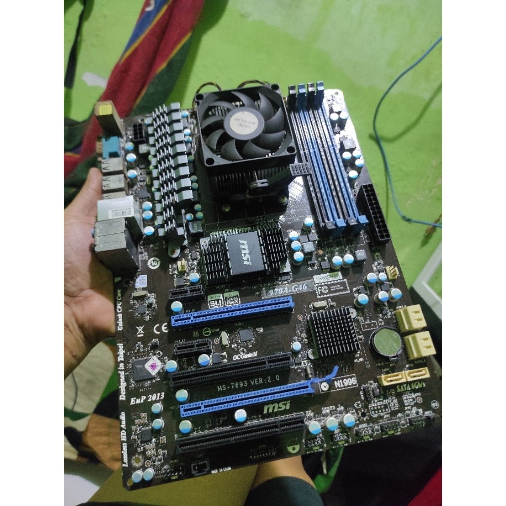 amd fx 8300 + mobo msi 970 a