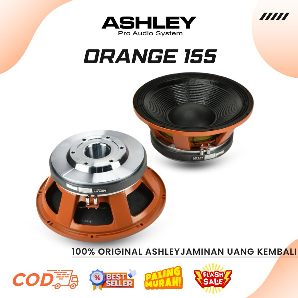Speker Ashley Orange 155 Spesial Subwoofer