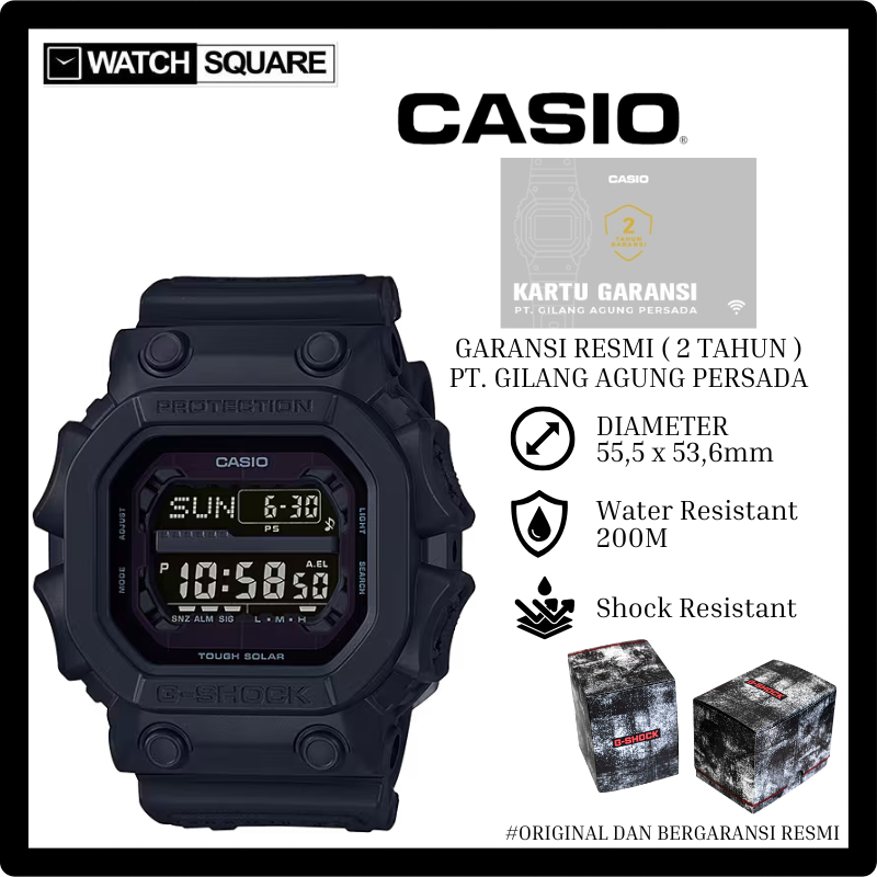 Jam tangan pria original Casio GSHOCK GX-56BB-1DR KINGKONG