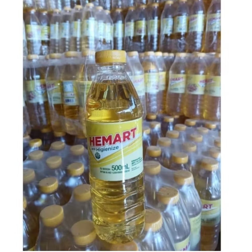 

(HARGA 1KRAT) MINYAK GORENG HEMART 500 ML