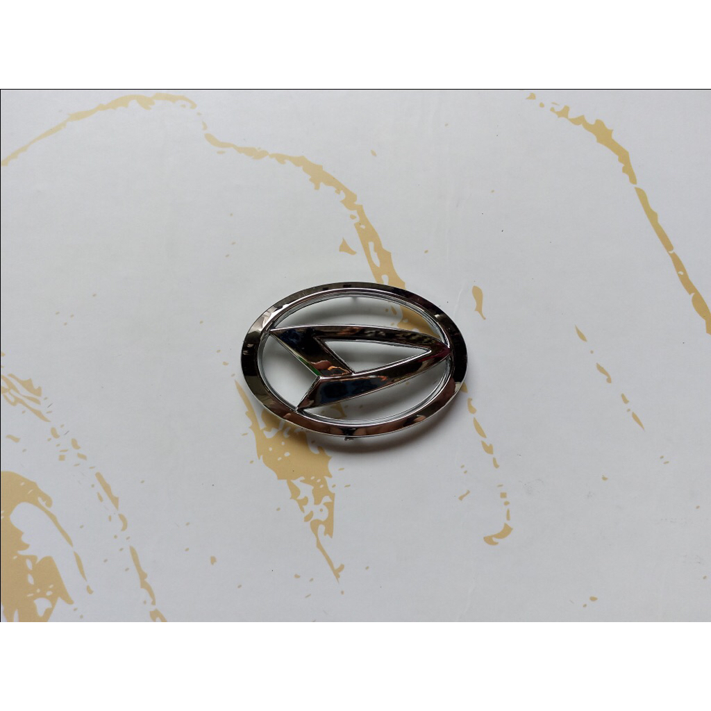 emblem logo stir daihatsu xenia ayla sigra terios sirion luxio grandmax / logo stir xenia terios / e