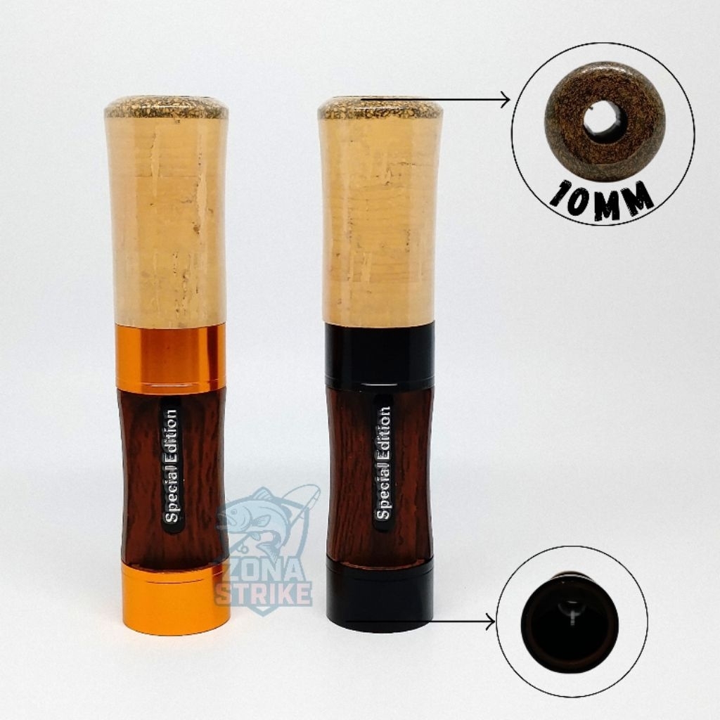 Reel Seat WORLD SHAULA - Reel Seat Woden Cork AAA - Reel seat custom joran