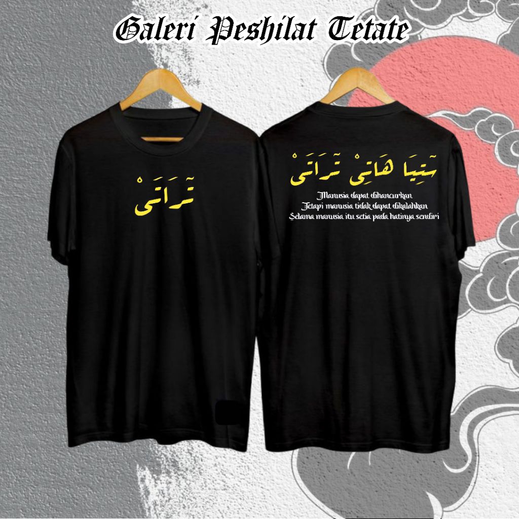 KAOS PSHT 24S SANTRI TERATE ARABIC SIMPEL 2026