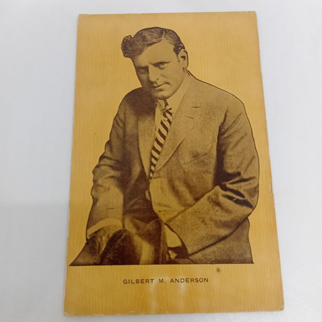 

Vintage Postcard "Gilbert M.Anderson" by Kraus Mfg. Co.,