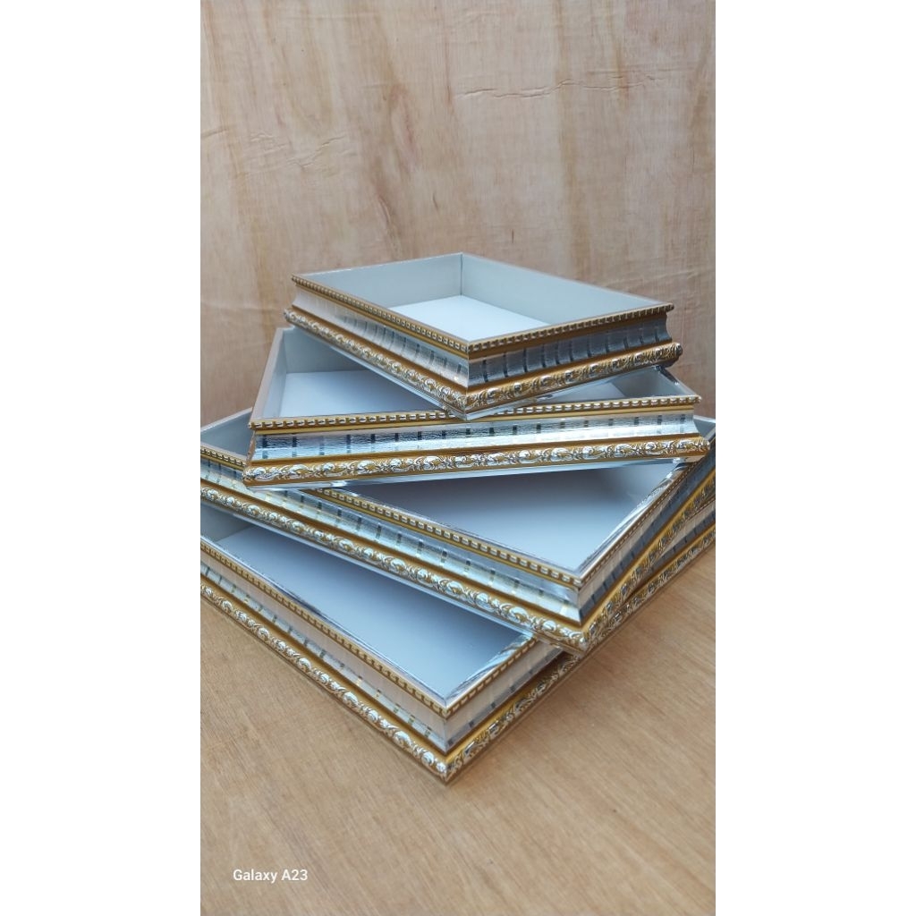 

Kotak Hantaran isi 4 Box | Box Hantaran ( GRATIS PACKING KAYU)