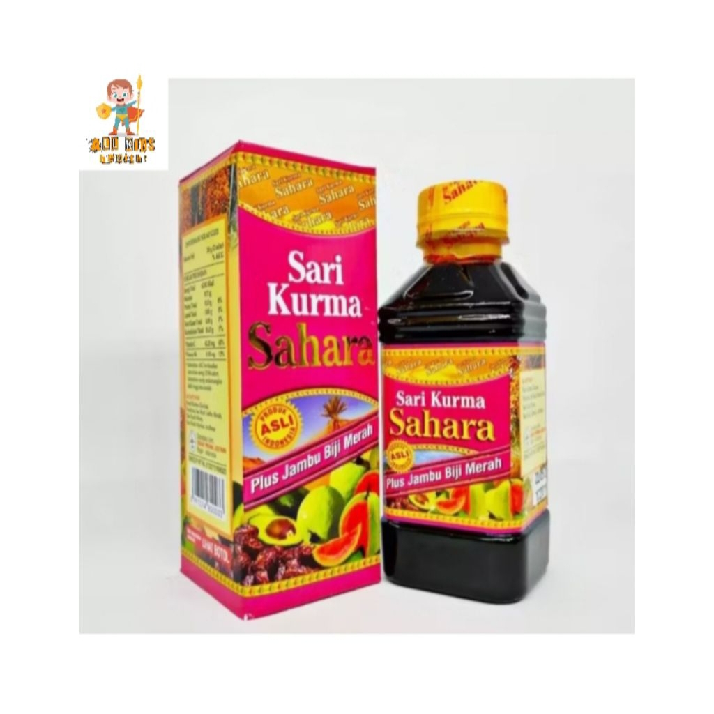 

Sari Kurma Sahara Plus Jambu Biji Merah 330 gr