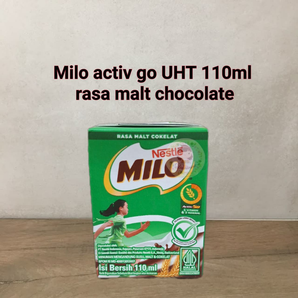 

Milo activ go uht 110 ml minuman mengandung susu dan cokelat ( scp )