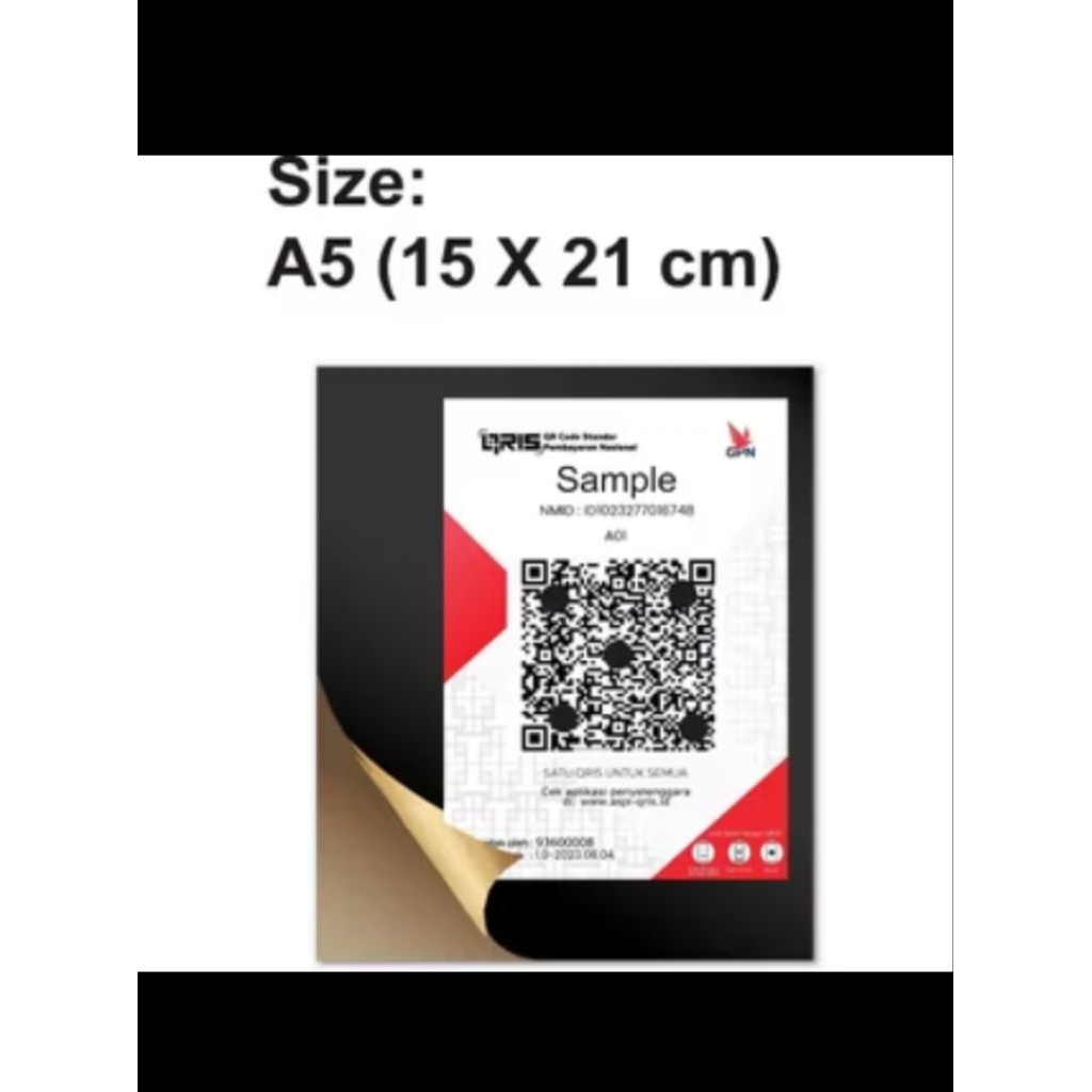 

CETAK STIKER QRIS ,DANA DAN PEMBAYARAN LAIN NYA ANTI AIR PROMO MURAHH