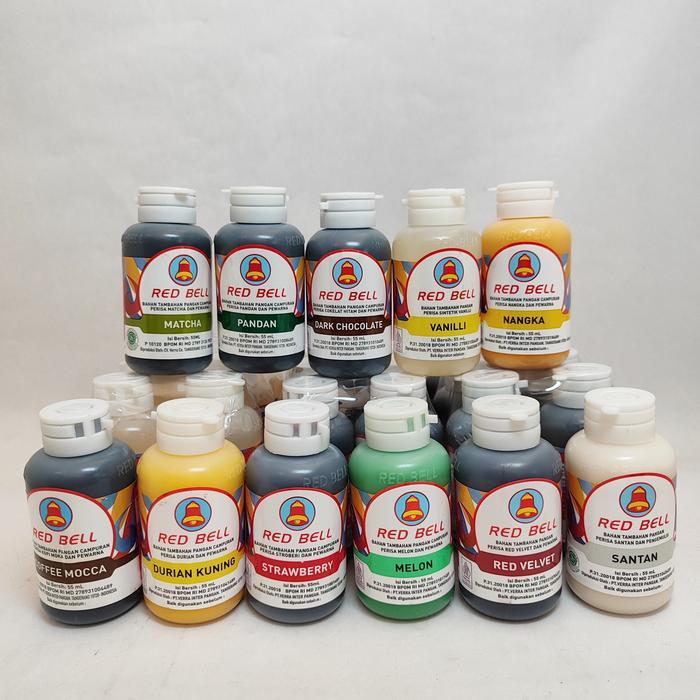 

Red Bell Pasta 55ml - ALL Variant Aroma Pasta Pewarna Makanan