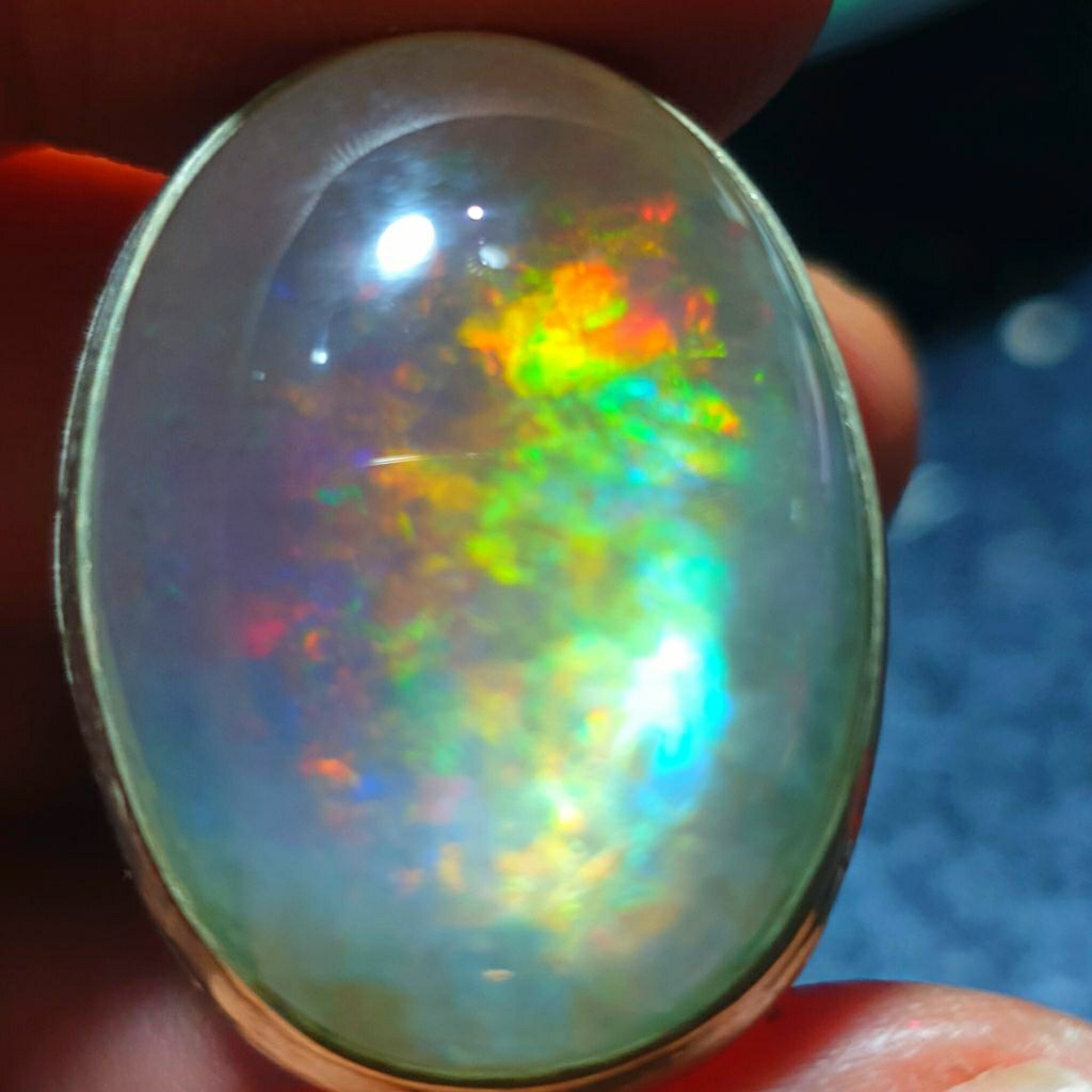 batu cincin kalimaya kristal banten jumbo