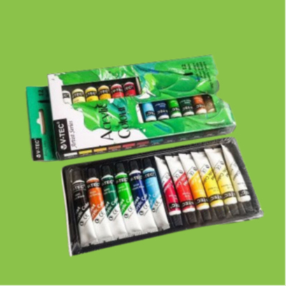 

Cat Acrylic / Vtec Acrylic Colour VT-612/A 12 warna 6ML / VT-618/A 18 warna 6ML