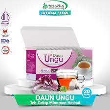 

Teh Daun Ungu Tazakka Untuk Ambeien Original Isi 20 Kantung Celup Tea Bag Obat Wasir Herbal Ambeyen
