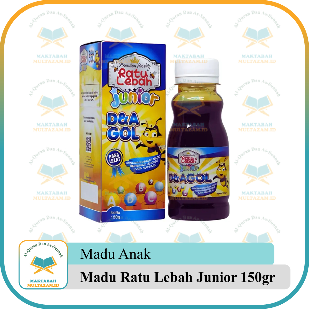 

Madu Ratu Lebah Junior D&A GOL 150 Gram Original | D&A GOLD Ratu Lebah Junior