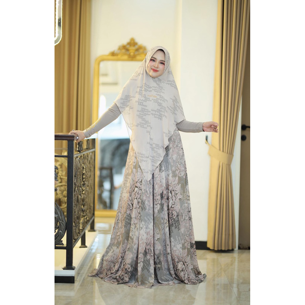 percbaan (jangan co) Galery iislita | MShee Nayana Series Set Khimar Syari Premium