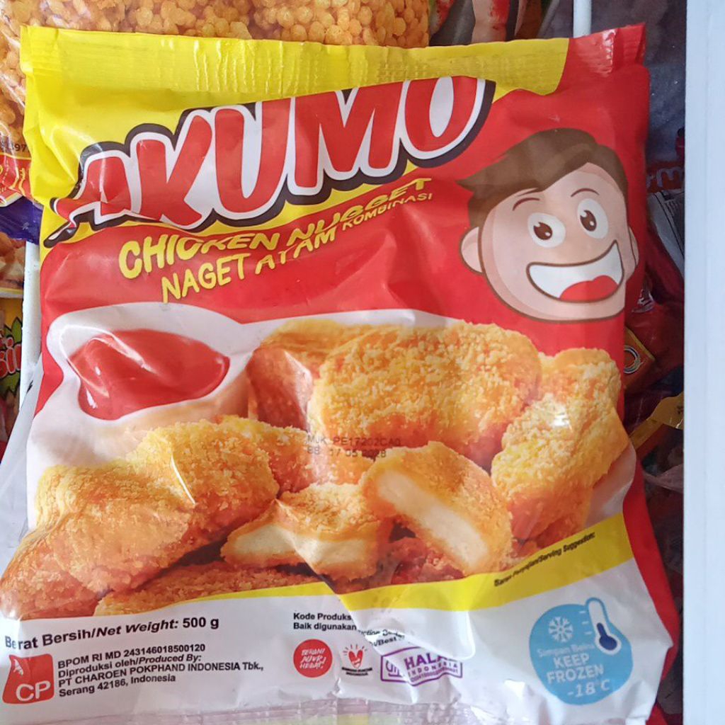 

Akumo Chicken Nugget 500gr