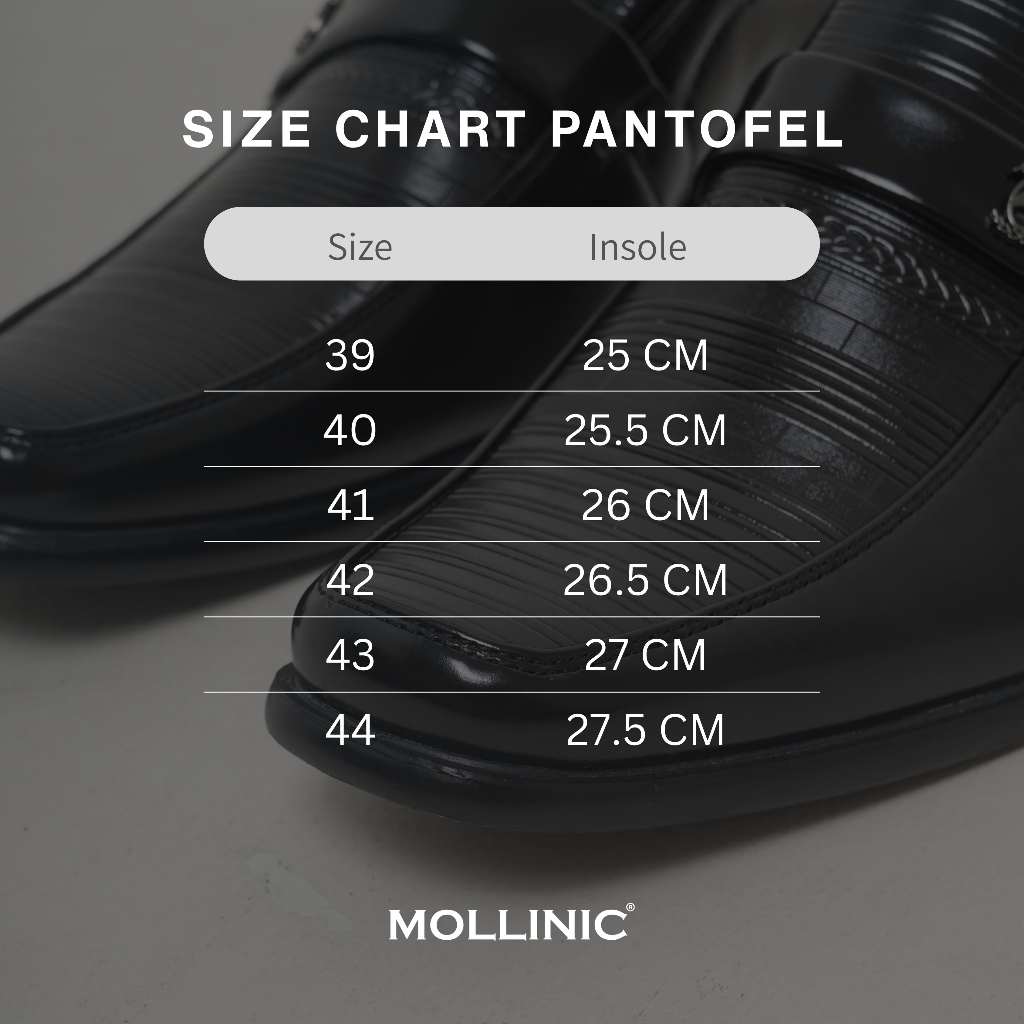 HIGH DEMAND MOLLINIC Wayne Formal Shoes - Sepatu Pantofel Lancip Kulit Casual Slip On Pria Sepatu