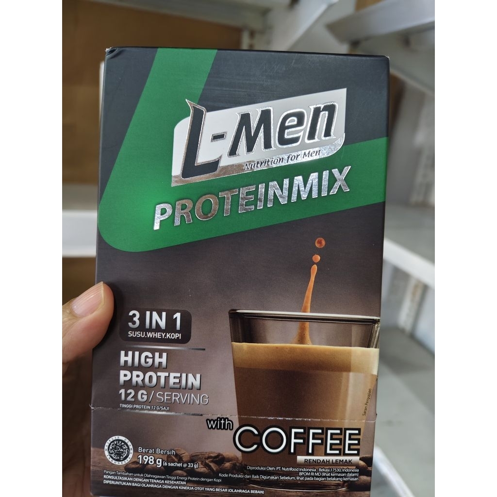 

L-Men Coffe with Protein 198g