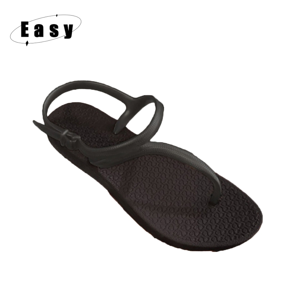 Sandal Selop Flat Sandal Tali Ando Sandal Flat Jepit Tali Belakang, Sandal Teplek Wanita Sendal Cepe