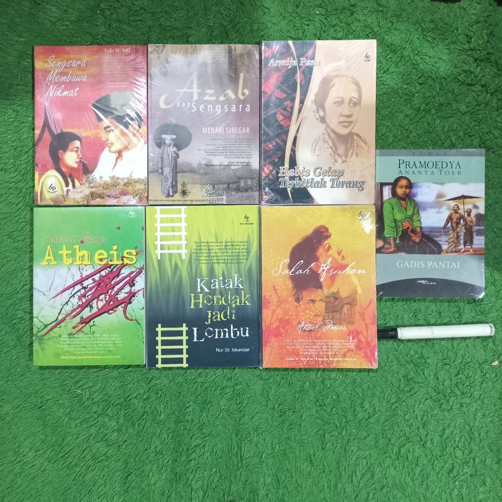 NOVEL SASTRA SENGSARA MEMBAWA NIKMAT AZAB DAN SENGSARA HABIS GELAP TERBITLAH TERANG ATHEIS KATAK HEN