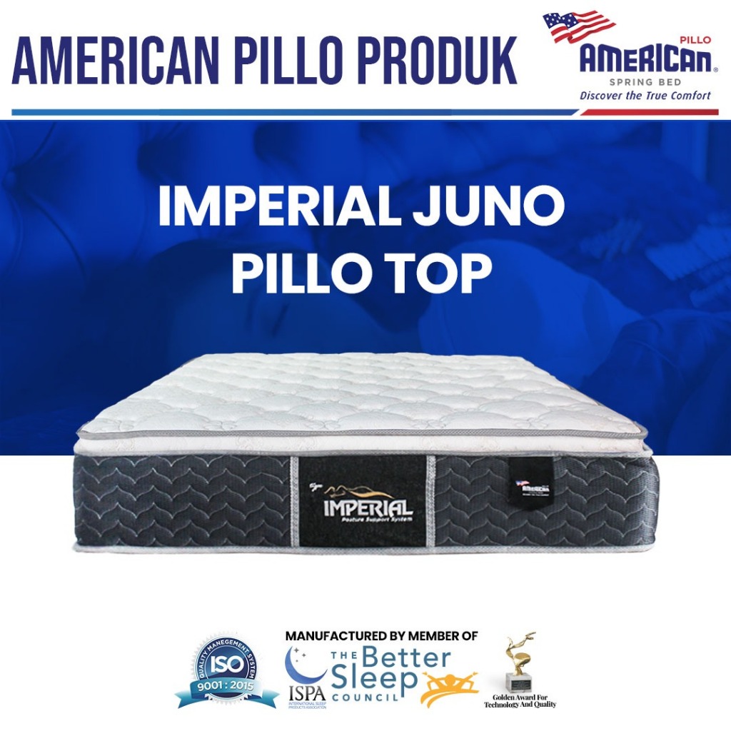 AMERICAN PILLO SPRING BED TYPE IMPERIAL PILLO TOP