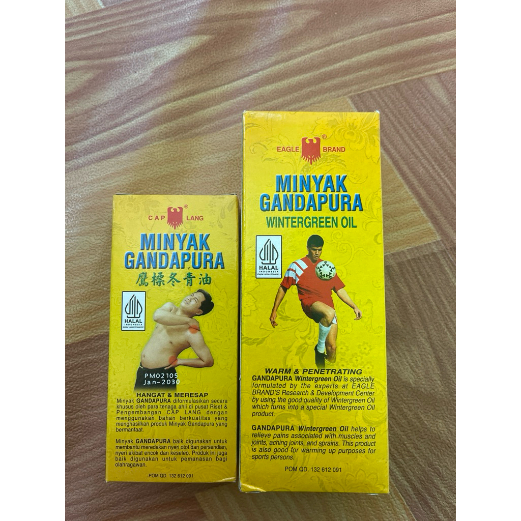 Minyak gandapura / minyak urut gandapura