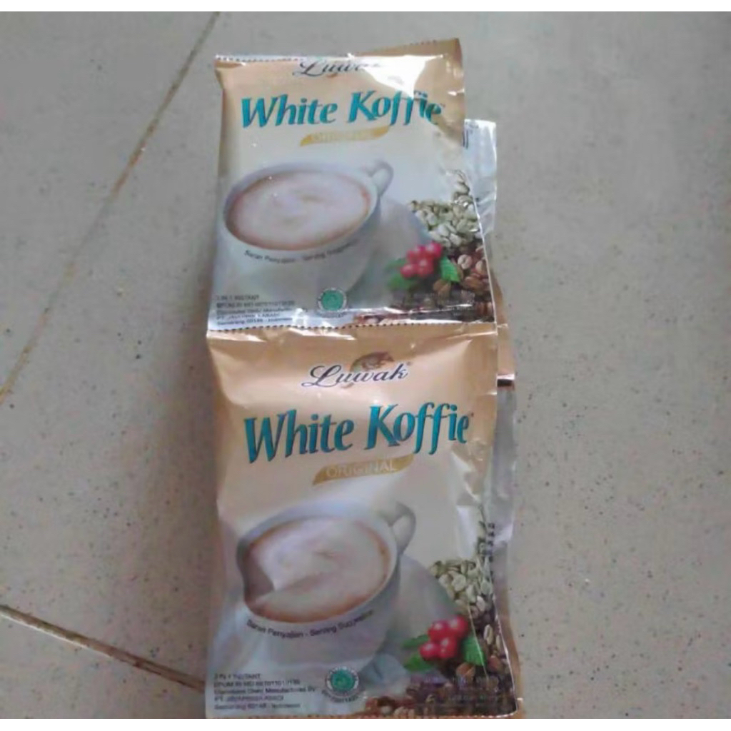 

KOPI LUWAK WHITE COFFE 1 RENCENG