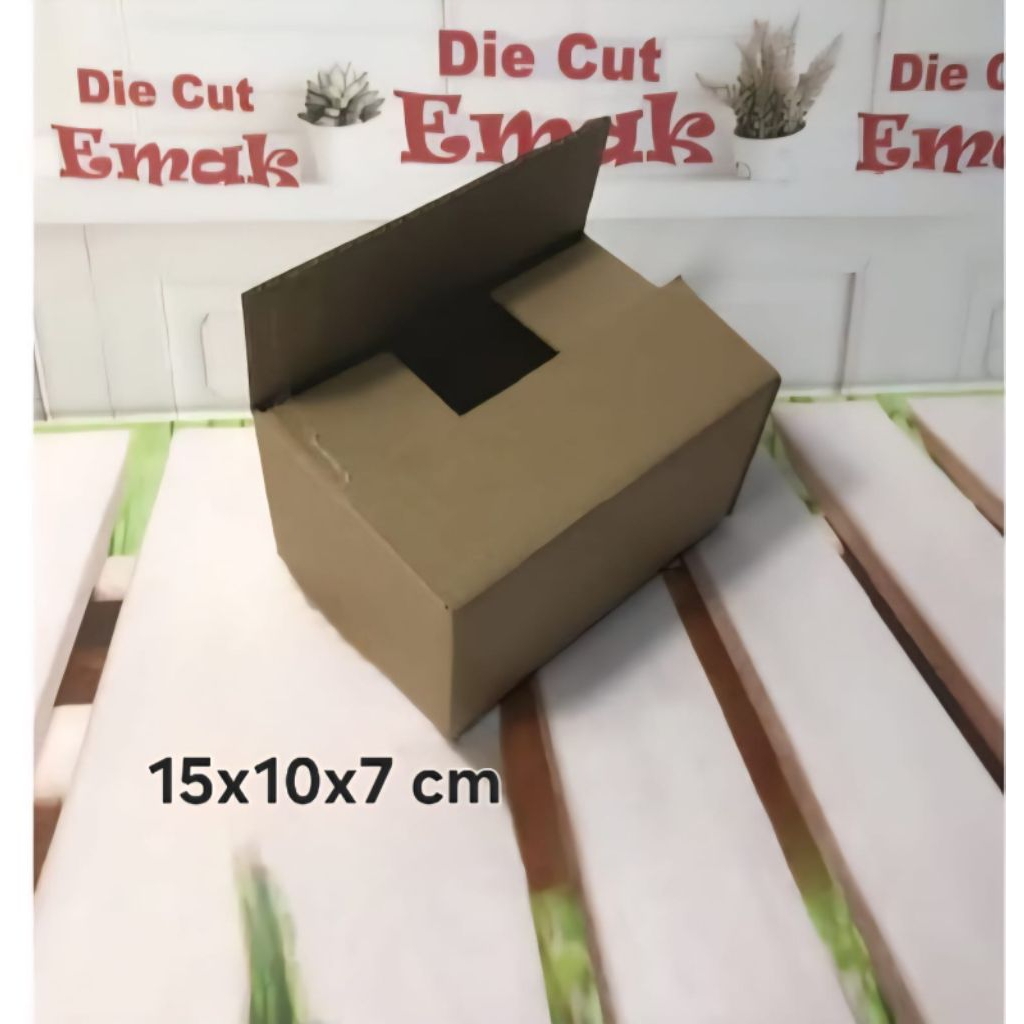 

Kardus / box / 15x10x7 cm / karton packing polos baru ST