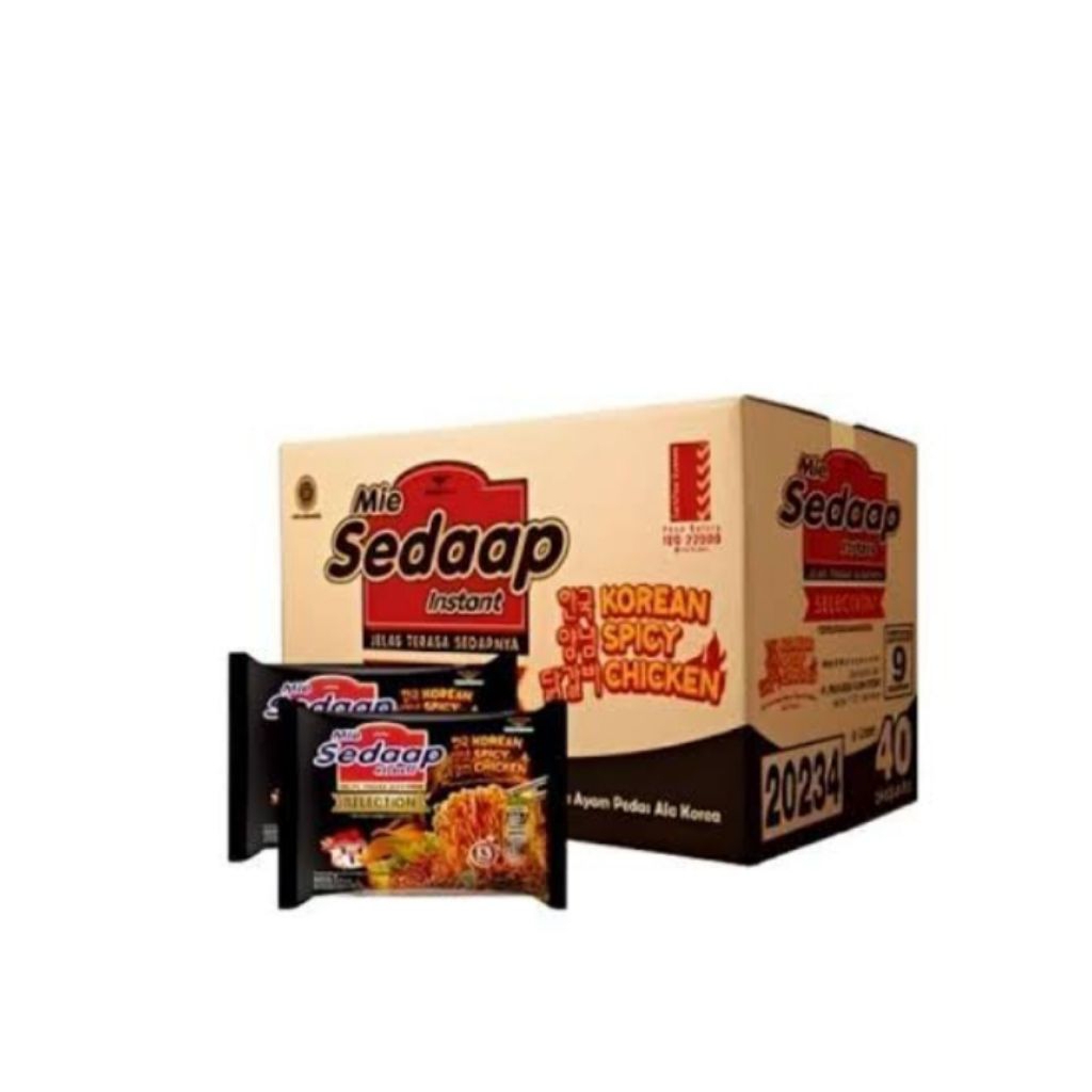 

Sedap korean selection isi 40pcs(Dus)