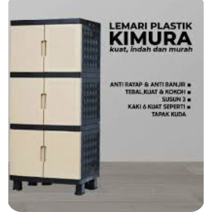 Lemari plastik kimura