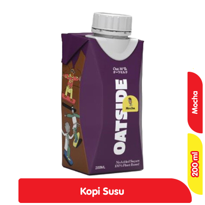 

OATSIDE Mocha Oat Milk 200 mL Kotak 200mL