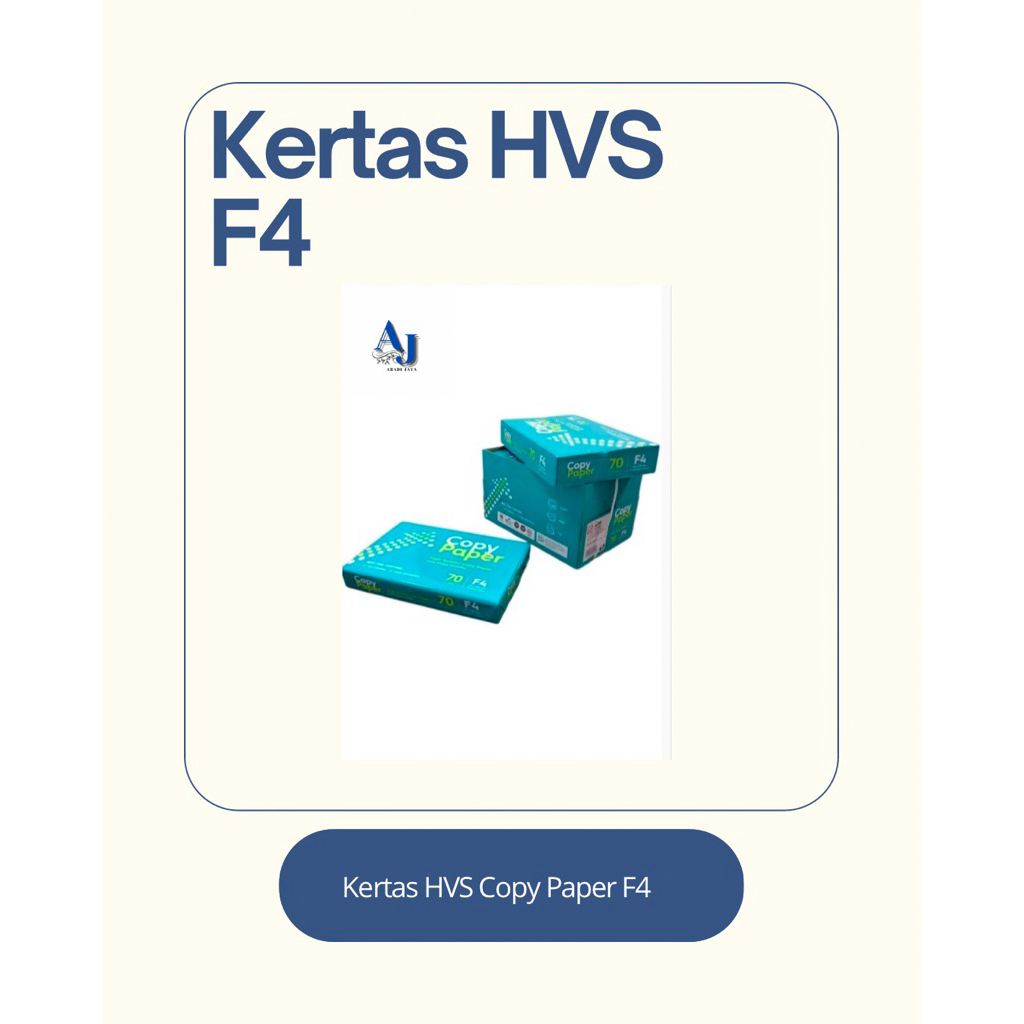 

KERTAS HVS COPYPAPER F4 75 GR