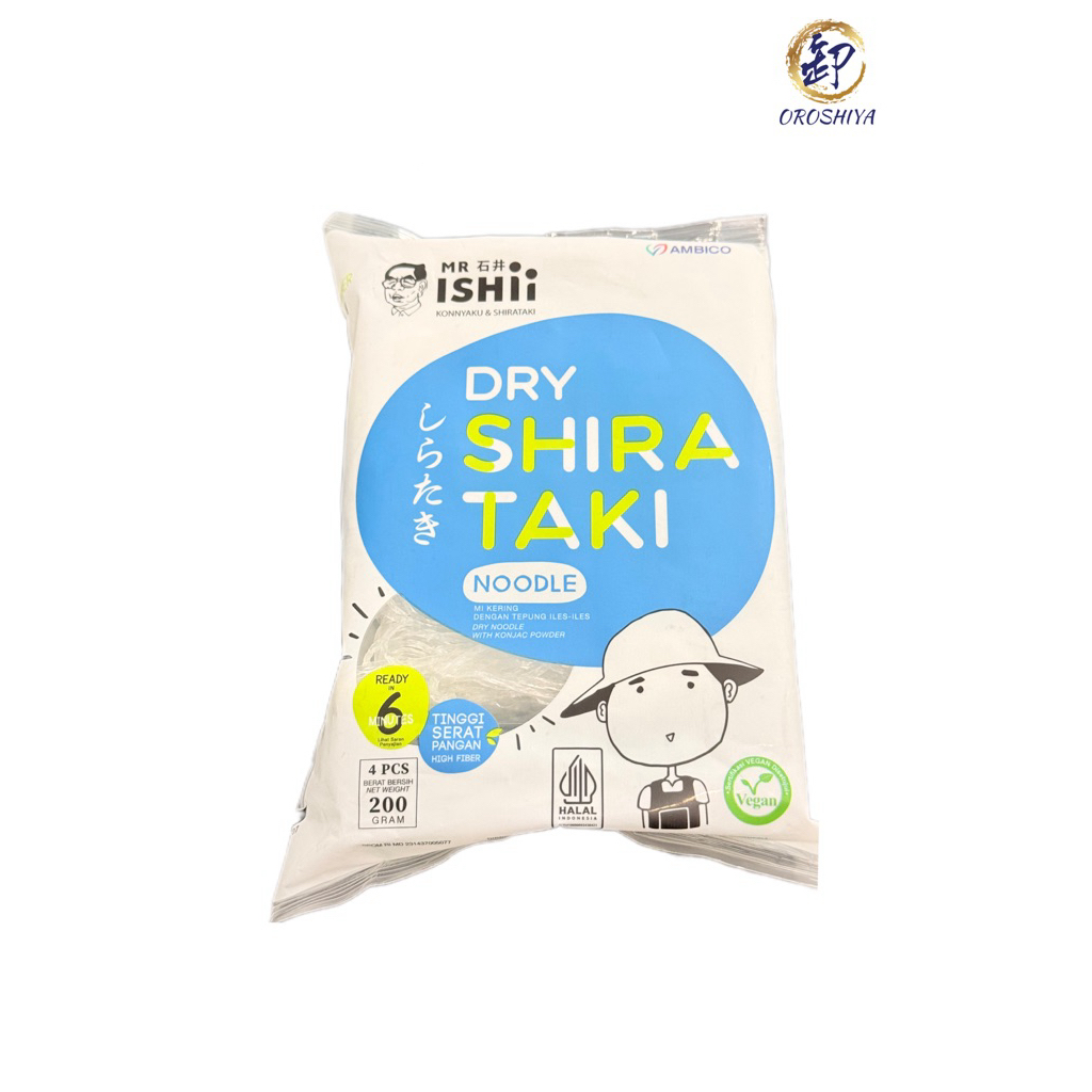 

Dry Shirataki Noodle 200gr