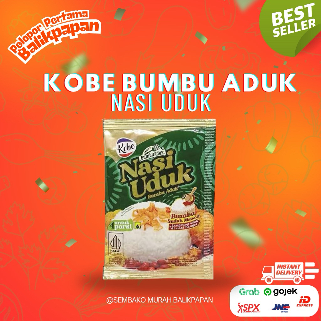 

Kobe Bumbu Aduk Instan Nasi Uduk 15gr