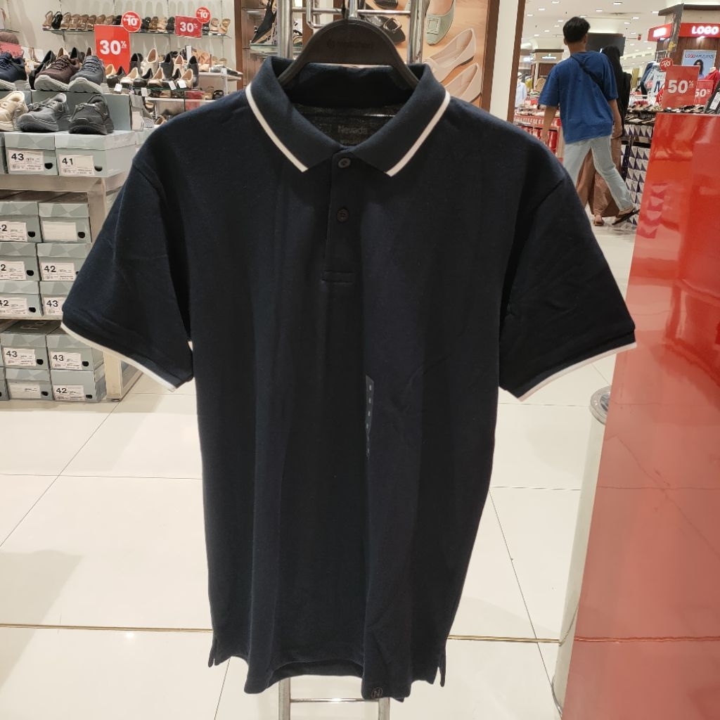 kaos polo pria merk nevada brand matahari