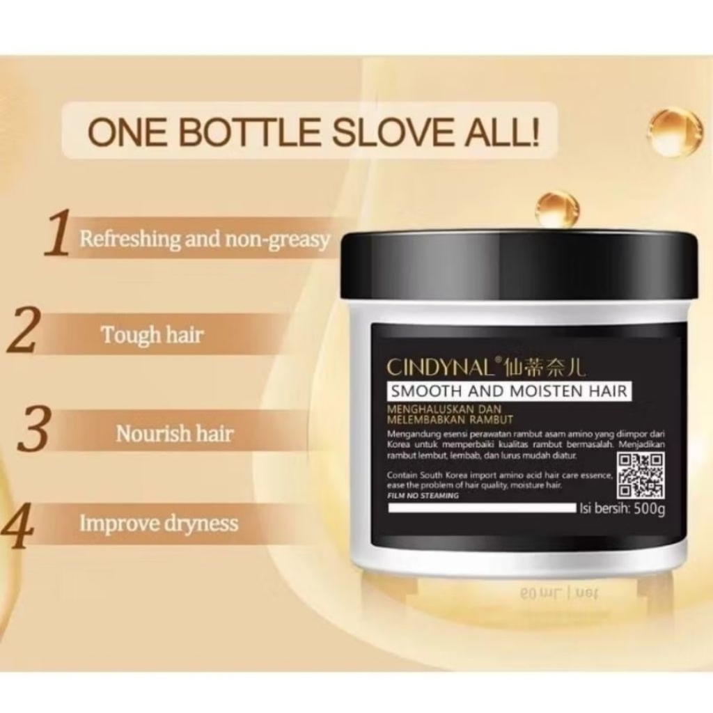 Cindynal Smooth And Moisten Hair