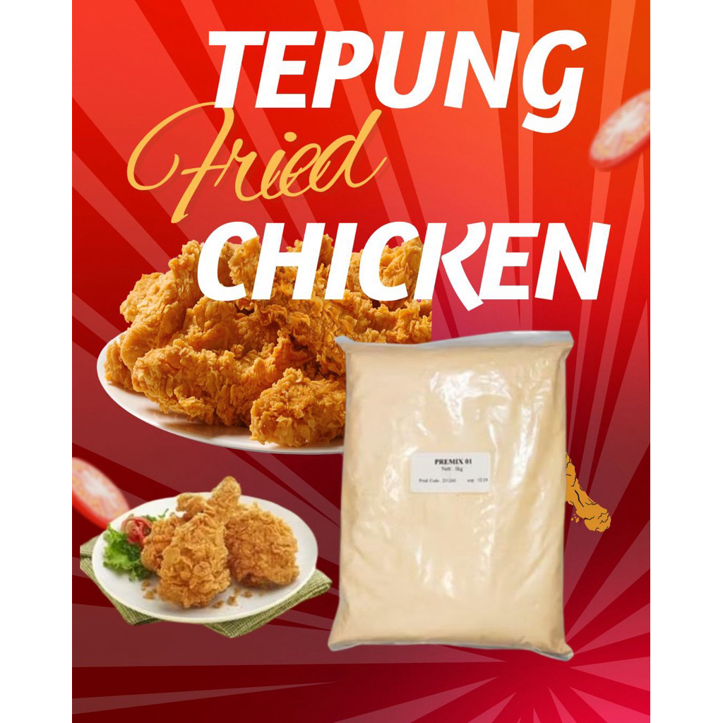 

Tepung biang fried chicken 1kg