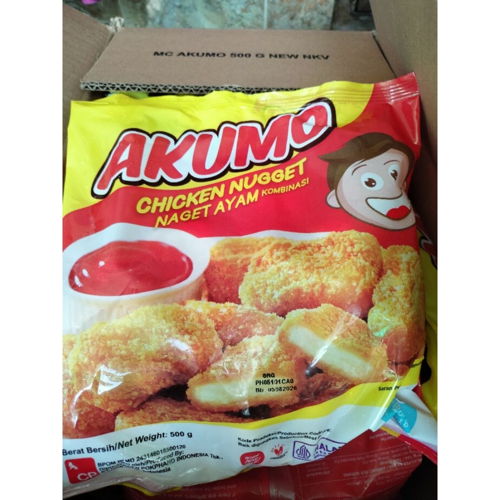 

Akumo chicken nuget 500gr