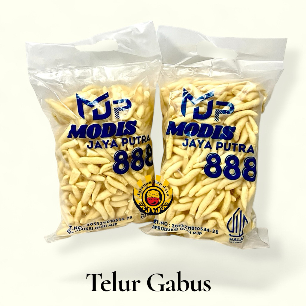 

Telor Gabus Keju 888 Kemasan 250gr