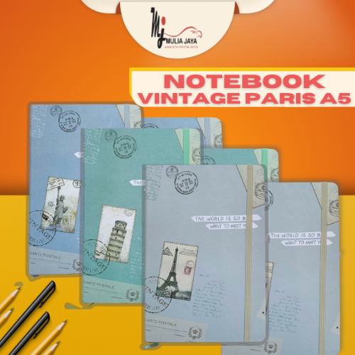

Notebook Vintage Paris A5