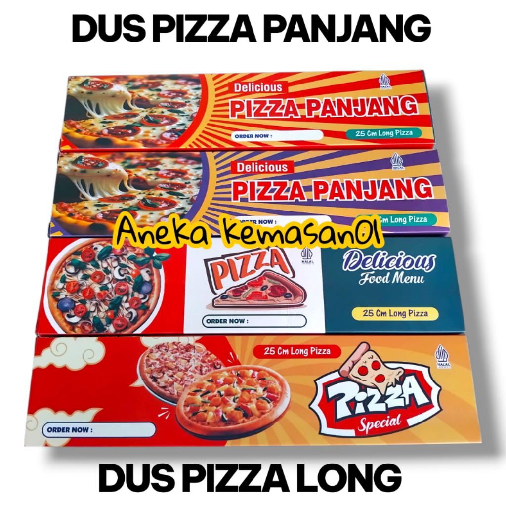 Dus Pizza Panjang / Long Pizza / Box Pizza / Kemasan Makanan Tbk