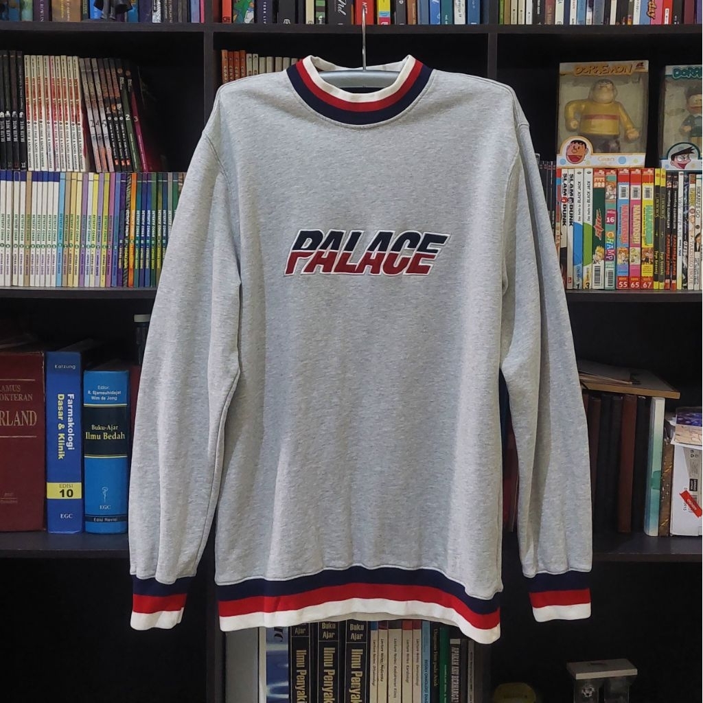 palace skateboard split crewneck size Large