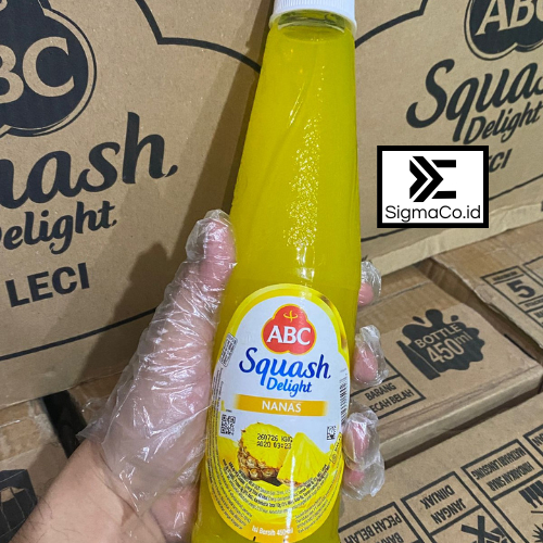 

Sirup ABC Nanas Squash 450ml / ABC Pineapple Squash 450ml