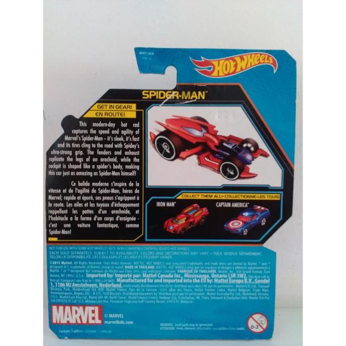 Hot Wheels Marvel Spider-man Marvel
