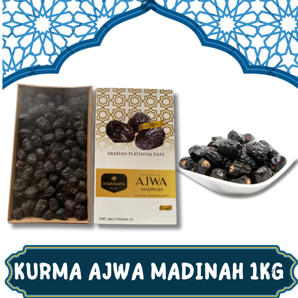 

OLEH OLEH HAJI DAN UMROH 1KG AJWA MADINAH PREMIUM I AJWA KESUKAAN NABI I KURMA OBAT I AJWA GRADE A