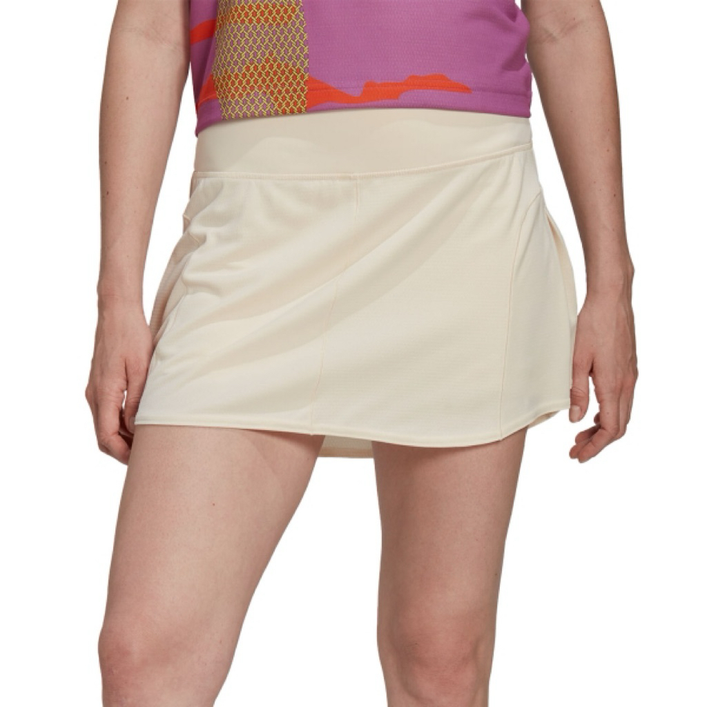 Adidas Fall Gameset Match Skirt in Ecru Size S Size M Size XL - Rok Tenis Wanita Tennis Skort Womens