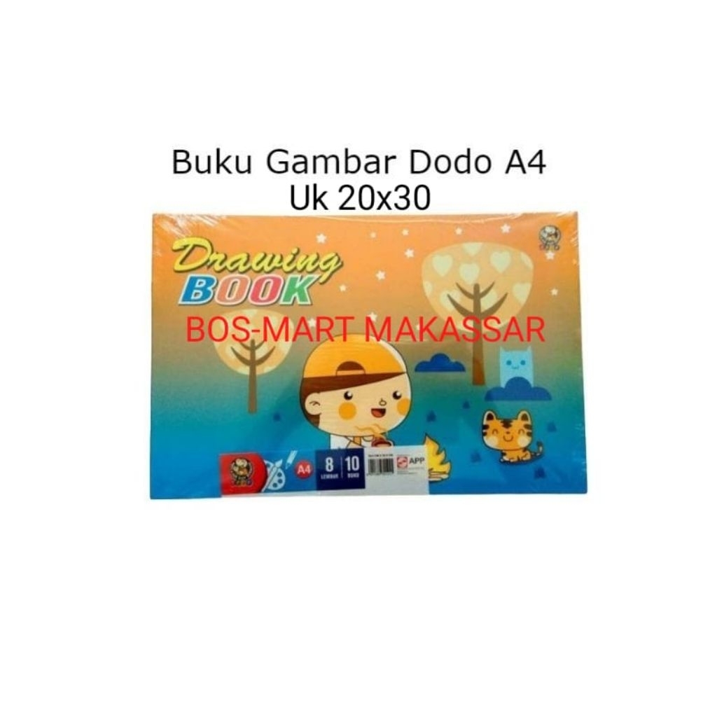 

[PCS] BUKU GAMBAR A4 DODO / A4 DRAWING BOOK